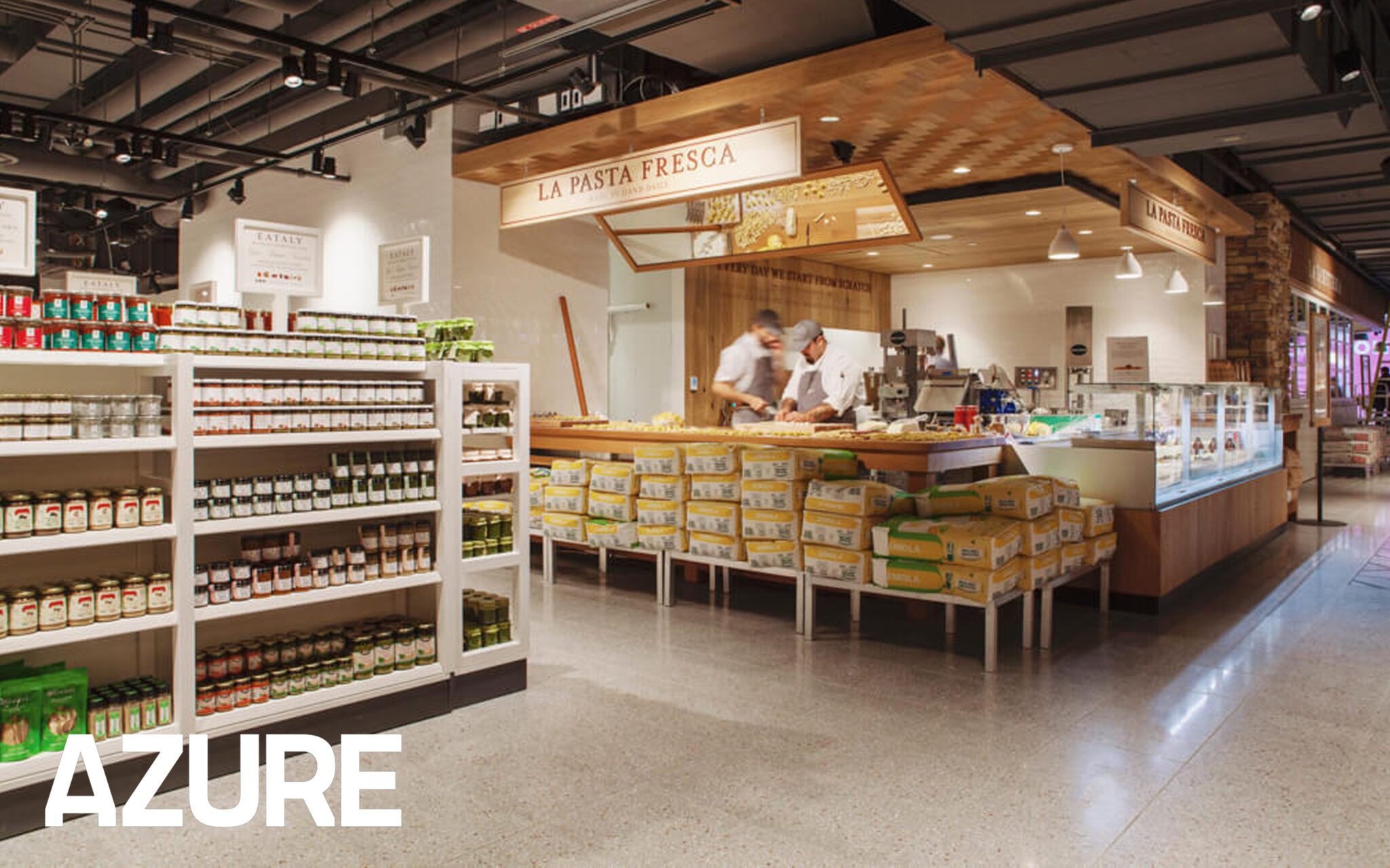 Eataly is Featured in Azure