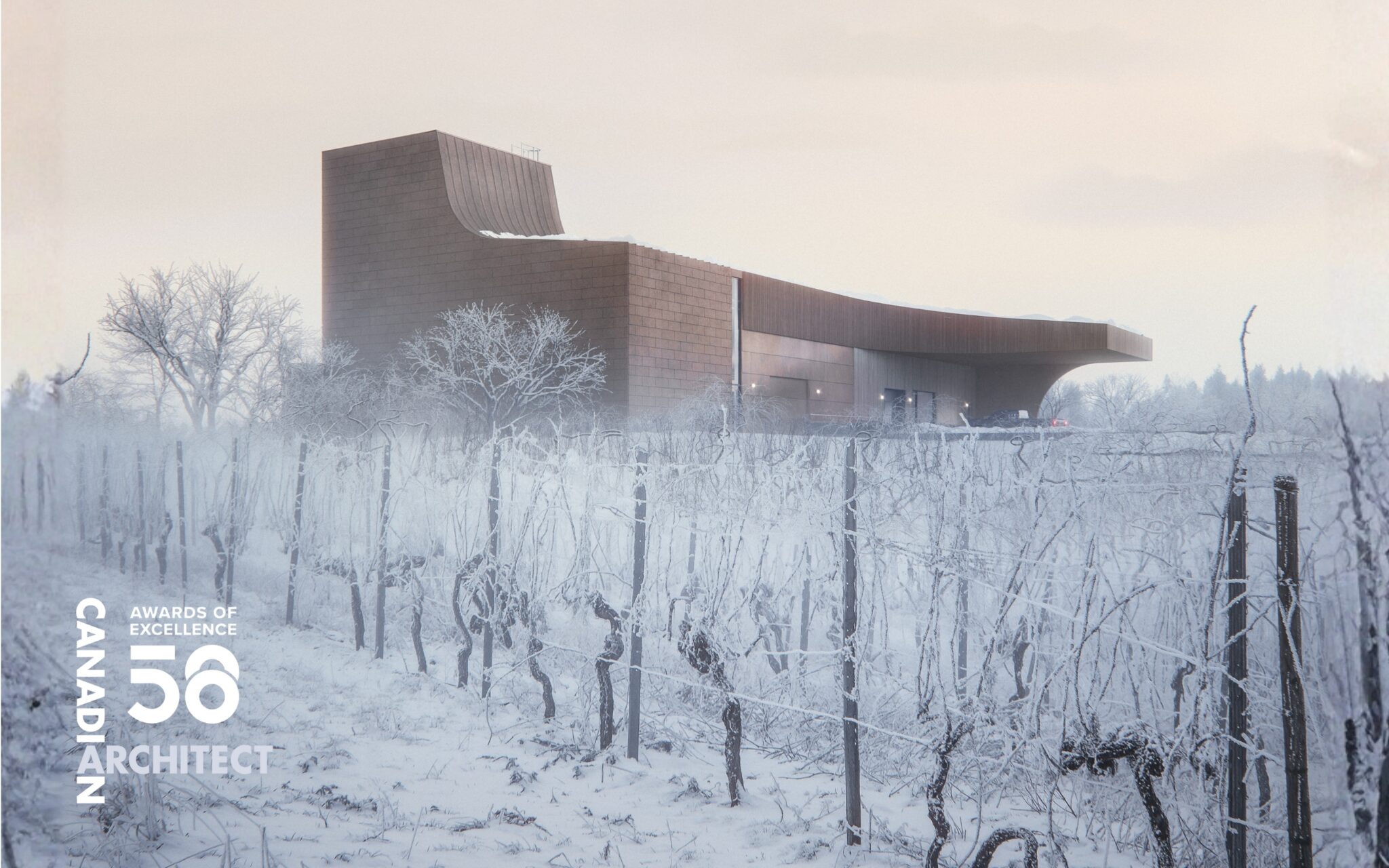 Volta Estate Winery Wins a Canadian Architect Award of Excellence!